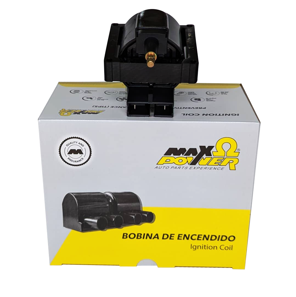 BOBINA DE ENCENDIDO MAX POWER FORD BRONCO 8CIL/6CIL MOT/5.0-4.9